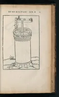An illustration from En tibi lector Robertvm Valtvrivm, ad illvstrem heroa Sigismvndum Pandulphum Malatestam Ariminensium regem, De re militari libris XII : multò emaculatius, ac picturis, quae plurimae in eo sunt, elegantioribus expressum, quam cum Veronae inter initia artis chalcographicae anno M.cccclxxxiii. inuulgaretur (1532)