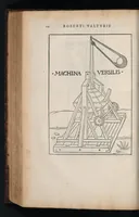 An illustration from En tibi lector Robertvm Valtvrivm, ad illvstrem heroa Sigismvndum Pandulphum Malatestam Ariminensium regem, De re militari libris XII : multò emaculatius, ac picturis, quae plurimae in eo sunt, elegantioribus expressum, quam cum Veronae inter initia artis chalcographicae anno M.cccclxxxiii. inuulgaretur (1532)