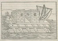 Picture 34 of 36 from En tibi lector Robertvm Valtvrivm, ad illvstrem heroa Sigismvndum Pandulphum Malatestam Ariminensium regem, De re militari libris XII : multò emaculatius, ac picturis, quae plurimae in eo sunt, elegantioribus expressum, quam cum Veronae inter initia artis chalcographicae anno M.cccclxxxiii. inuulgaretur (1532), leaf 323