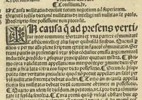 An illustration from Panormitani Consilia, quaestiones & tractatus : in hoc volvmine continentvr consiliorvm libri duo, tractatus de Concilio Basiliensi, & questiones clarissimi Decretorum doctoris Nicolai de Tudeschis ... : cum summarijs ac indice : ea fide atq[ue] uigilantia omnia excusa, ut nihil hactenus euulgatorũ desideretur (1546)