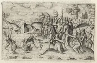 Picture 3 of 13 from Fvnerali antichi di diuersi popoli, et nationi : forma, ordine, et pompa di sepolture, di essequie, di consecrationi antiche et d'altro (1574), leaf 27