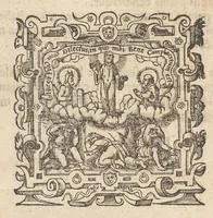 An illustration from Gnomonice Andreae Schoneri Noribergensis, hoc est, De descriptionibvs horologiorvm sciotericorvm omnis generis, proiectionibus circulorum sphaericorum ad superficies, cum planas, tum conuexas concauasq[ue], sphaericas, cylindricas, ac conicas, item delineationibus quadrantum, annulorum, &c. libri tres (1562)