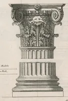 An illustration from Des ordres de colõnes en l'architecture, et plusieurs aũes dependances dicelle (1664)