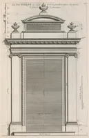 Picture 4 of 7 from Representations geometrales de plusieurs parties de bastiments faites par les reigles de l'architectvre antiqve, et de qui les mesures sont reduittes en piedz, poulces & lignes, afin de saccommoder a la maniere de mesurer la plus en vzage parmy le commun des ouuvriers (1669), leaf 20