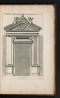 An illustration from Representations geometrales de plusieurs parties de bastiments faites par les reigles de l'architectvre antiqve, et de qui les mesures sont reduittes en piedz, poulces & lignes, afin de saccommoder a la maniere de mesurer la plus en vzage parmy le commun des ouuvriers (1669)