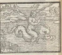 An illustration from Sito et antichita della citta di Pozzuolo : e del suo amenissimo distretto, con la descrittione di tutti i luoghi notabili e degni di memoria, e di Cuma, e di Baia, e di Miseno, e degli altri luoghi conuicini : con le figure de gli edificij, e con gli epitafi che vi sono (1606)