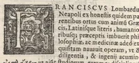An illustration from Sito et antichita della citta di Pozzuolo : e del suo amenissimo distretto, con la descrittione di tutti i luoghi notabili e degni di memoria, e di Cuma, e di Baia, e di Miseno, e degli altri luoghi conuicini : con le figure de gli edificij, e con gli epitafi che vi sono (1606)