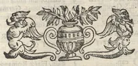 An illustration from Sito et antichita della citta di Pozzuolo : e del suo amenissimo distretto, con la descrittione di tutti i luoghi notabili e degni di memoria, e di Cuma, e di Baia, e di Miseno, e degli altri luoghi conuicini : con le figure de gli edificij, e con gli epitafi che vi sono (1606)