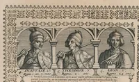 Picture 10 of 26 from Chronologie et sommaire des sovverains, pontifes, anciens peres, empereurs, roys, princes, & hommes illustres, des le commencement du monde iusques à l'an de grace mil six cents vingt-deux (1627), leaf 143
