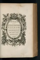 An illustration from Chronologie et sommaire des sovverains, pontifes, anciens peres, empereurs, roys, princes, & hommes illustres, des le commencement du monde iusques à l'an de grace mil six cents vingt-deux (1627)