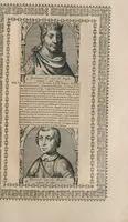An illustration from Chronologie et sommaire des sovverains, pontifes, anciens peres, empereurs, roys, princes, & hommes illustres, des le commencement du monde iusques à l'an de grace mil six cents vingt-deux (1627)