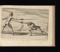 An illustration from Gran simulacro dell'arte e dell'uso della scherma (1610)