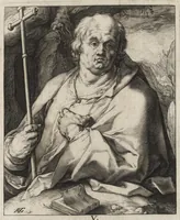 Picture 4 of 13 from [The Creed in 14 engravings] [graphic] (1589), leaf 22