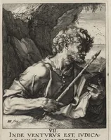 Picture 7 of 13 from [The Creed in 14 engravings] [graphic] (1589), leaf 34