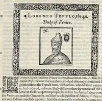Picture 17 of 59 from The generall historie of the magnificent state of Venice. From the first foundation thereof vntill this present (1612), leaf 166