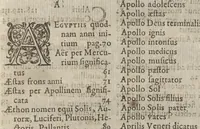 An illustration from Antiquae tabulae marmoreae solis effigie symbolisque exculptae accurata explicatio : qua priscae quaedam mythologiae, ac nonnulla praeterea vetera monumenta marmorum, gemmarum, nomismatum illustrantur (1617)