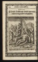 An illustration from Vita Christi, das ist, das Leben, vnschuldige Leiden, heilige Blutuergiessen, vnnd heilwirdiger Tode Jesu Christi vnnsers Erlösers vnd Seeligmachers : mit andechtigen Gebeten vnd in Kupffer gestochne[n] Figuren gezieret (1621)