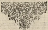 An illustration from Herōologia Anglica, hoc est, Clarissimorum et doctissimorum aliq[uo]t Anglorum qui floruerunt ab anno Cristi M.D. usq[ue] ad presentem annum M.D.CXX vivae effigies, vitae, et elogia duobus tomis (1620)