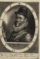 Picture 19 of 36 from Herōologia Anglica, hoc est, Clarissimorum et doctissimorum aliq[uo]t Anglorum qui floruerunt ab anno Cristi M.D. usq[ue] ad presentem annum M.D.CXX vivae effigies, vitae, et elogia duobus tomis (1620), leaf 132