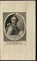 Picture 20 of 36 from Herōologia Anglica, hoc est, Clarissimorum et doctissimorum aliq[uo]t Anglorum qui floruerunt ab anno Cristi M.D. usq[ue] ad presentem annum M.D.CXX vivae effigies, vitae, et elogia duobus tomis (1620), leaf 136