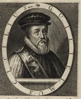 Picture 22 of 36 from Herōologia Anglica, hoc est, Clarissimorum et doctissimorum aliq[uo]t Anglorum qui floruerunt ab anno Cristi M.D. usq[ue] ad presentem annum M.D.CXX vivae effigies, vitae, et elogia duobus tomis (1620), leaf 142