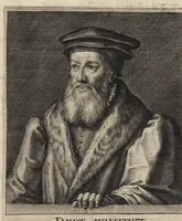 Picture 31 of 36 from Herōologia Anglica, hoc est, Clarissimorum et doctissimorum aliq[uo]t Anglorum qui floruerunt ab anno Cristi M.D. usq[ue] ad presentem annum M.D.CXX vivae effigies, vitae, et elogia duobus tomis (1620), leaf 205