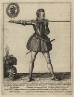 An illustration from Herōologia Anglica, hoc est, Clarissimorum et doctissimorum aliq[uo]t Anglorum qui floruerunt ab anno Cristi M.D. usq[ue] ad presentem annum M.D.CXX vivae effigies, vitae, et elogia duobus tomis (1620)