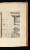 An illustration from L'architecture, contenant la toscane, dorique, ionique, corinthiaque, et composee (1628)
