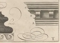 Picture 17 of 34 from L'architecture, contenant la toscane, dorique, ionique, corinthiaque, et composee (1628), leaf 66