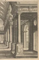 An illustration from L'architecture, contenant la toscane, dorique, ionique, corinthiaque, et composee (1628)