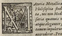 An illustration from De metallicis libri tres (1596)