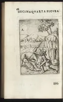 An illustration from Vaticinivm Severi, et Leonis imperatorvm, in qvo videtvr finis Tvrcarum in praesenti eorum imperatore, vnà cum alijs nonnullis in hac re vaticinijs. Profetia di Severo, et Leone imperatori, nella qvale si vede il fine de Turchi nel presente loro imperatore, con alcune altre profetie in questo proposito (1596)