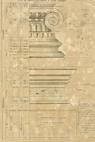An illustration from Traité des manieres de dessiner les ordres de l'architectvre antiqve en tovtes levrs parties : avec plusieurs belles particularitez qui nont point parû jusques a present, touch.t les bastim.ts de marque comme, la natvrelle entresuitte des gros et menüs membres de leurs degrez ou escaliers : puis, le moyen darrester par dessein et modelle en petit, les parties d'vn edifice, en sorte questant executé en grand, il fasse l'effet que l'on sest proposé : et enfin, la pratiqve de trouuer la place geometrale des jours, ombres et ombrages sur les corps geometraux
