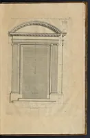 An illustration from Representations geometrales de plusieurs parties de bastiments faites par les reigles de l'architectvre antiqve : et de qui les mesures sont reduittes en piedz, poulces & lignes, afin de saccommoder a la maniere de mesurer la plus en vzage parmy le commun des ouuriers (1688)
