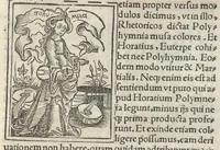 An illustration from Lilii Graegorii Ziraldi ferrariensis Syntagma de mvsis (1512)