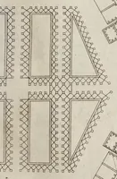 An illustration from Della architettvra militare del capitanio Francesco de' Marchi bolognese, gentil'hvomo romano, libri tre : nelli qvali si descrivono li veri modi del fortificare, che si vsa a' tempi moderni : con vn breve, et vtile trattato, nel quale si dimostrano li modi del fabricar l'artigliaria, & la prattica di adoperarla, da quelli che hanno carico di essa (1599)