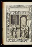 An illustration from Statvta Hospitalis Hiervsalem (1588)
