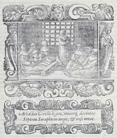 Picture 17 of 59 from Historiarvm seraphicae religionis libri tres, seriem temporum continentes, quibus breui explicantur fundamenta, uniuersiq[ue] ordinis amplificatio, gradus, et instituta; nec non uiri scientia, uirtutibus, et fama praeclari (1586), leaf 200