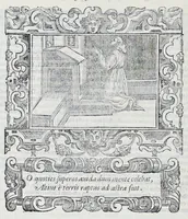 Picture 22 of 59 from Historiarvm seraphicae religionis libri tres, seriem temporum continentes, quibus breui explicantur fundamenta, uniuersiq[ue] ordinis amplificatio, gradus, et instituta; nec non uiri scientia, uirtutibus, et fama praeclari (1586), leaf 239
