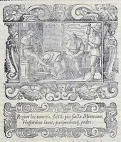 Picture 25 of 59 from Historiarvm seraphicae religionis libri tres, seriem temporum continentes, quibus breui explicantur fundamenta, uniuersiq[ue] ordinis amplificatio, gradus, et instituta; nec non uiri scientia, uirtutibus, et fama praeclari (1586), leaf 296