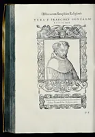 Picture 30 of 59 from Historiarvm seraphicae religionis libri tres, seriem temporum continentes, quibus breui explicantur fundamenta, uniuersiq[ue] ordinis amplificatio, gradus, et instituta; nec non uiri scientia, uirtutibus, et fama praeclari (1586), leaf 451