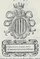 An illustration from Historiarvm seraphicae religionis libri tres, seriem temporum continentes, quibus breui explicantur fundamenta, uniuersiq[ue] ordinis amplificatio, gradus, et instituta; nec non uiri scientia, uirtutibus, et fama praeclari (1586)