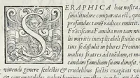 An illustration from Historiarvm seraphicae religionis libri tres, seriem temporum continentes, quibus breui explicantur fundamenta, uniuersiq[ue] ordinis amplificatio, gradus, et instituta; nec non uiri scientia, uirtutibus, et fama praeclari (1586)