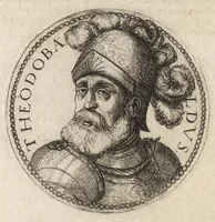 An illustration from Avstrasiae reges et dvces epigrammatis (1591)