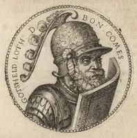 Picture 38 of 65 from Avstrasiae reges et dvces epigrammatis (1591), leaf 86