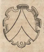 An illustration from Catalogvs gloriae mvndi D. Bartholomaei Cassanaei, Bvrgvndi, apvd Aqvas Sextias in Senatv decvriae praesidis, ac viri clarissimi : in qvo mvlta praeclara de praerogativis, praeeminentijs, maioritate, praestantijs, & excellentijs, continentur ... : opvs ... in XII. libros diuisum, nvnc denvo accvratissime emendatvm ac novis figvris elegantissime illustratum, ita vt facile omnes caeteras editiones antecellere possit (1579)