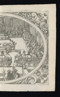 Picture 11 of 44 from Catalogvs gloriae mvndi D. Bartholomaei Cassanaei, Bvrgvndi, apvd Aqvas Sextias in Senatv decvriae praesidis, ac viri clarissimi : in qvo mvlta praeclara de praerogativis, praeeminentijs, maioritate, praestantijs, & excellentijs, continentur ... : opvs ... in XII. libros diuisum, nvnc denvo accvratissime emendatvm ac novis figvris elegantissime illustratum, ita vt facile omnes caeteras editiones antecellere possit (1579), leaf 44