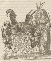 Picture 2 of 44 from Catalogvs gloriae mvndi D. Bartholomaei Cassanaei, Bvrgvndi, apvd Aqvas Sextias in Senatv decvriae praesidis, ac viri clarissimi : in qvo mvlta praeclara de praerogativis, praeeminentijs, maioritate, praestantijs, & excellentijs, continentur ... : opvs ... in XII. libros diuisum, nvnc denvo accvratissime emendatvm ac novis figvris elegantissime illustratum, ita vt facile omnes caeteras editiones antecellere possit (1579), leaf 6