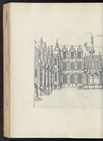 Picture 19 of 29 from Le premier[-second] volvme des plus excellents bastiments de France. Auquel sont designez les plans de quinze bastiments, & de leur contenu: ensemble les eleuations & singularitez d'vn chascun (1607), leaf 165