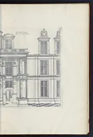 Picture 26 of 29 from Le premier[-second] volvme des plus excellents bastiments de France. Auquel sont designez les plans de quinze bastiments, & de leur contenu: ensemble les eleuations & singularitez d'vn chascun (1607), leaf 214